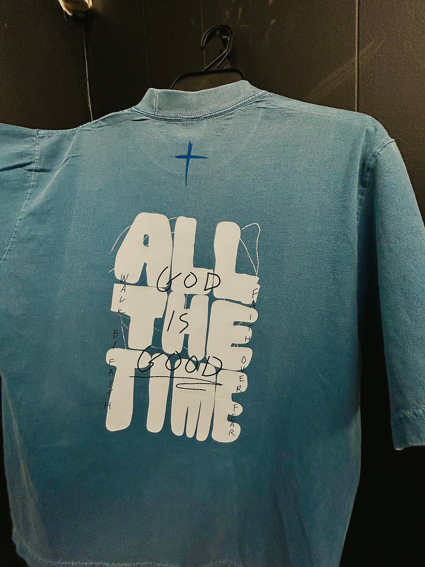 LIVING WATER (Blue) “CHOSEN COLLECTION” HEAVYWEIGHT SHORT SLEEVE