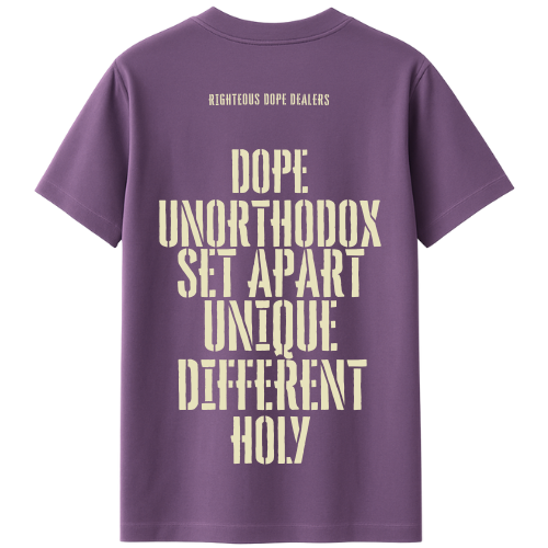 “Purple God Made Me” Unisex T-Shirt