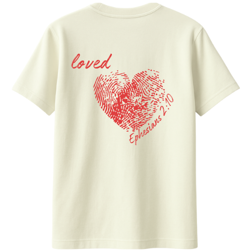 Ivory “Righteous” Unisex T-Shirt (Red Lettering)