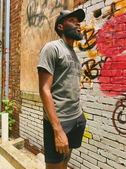 REFINED (ASHY BLACK)
“CHOSEN COLLECTION” HEAVYWEIGHT SHORT SLEEVE