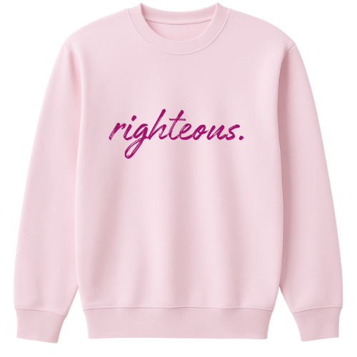 Pink Righteous (Dark Pink/Purple Lettering)