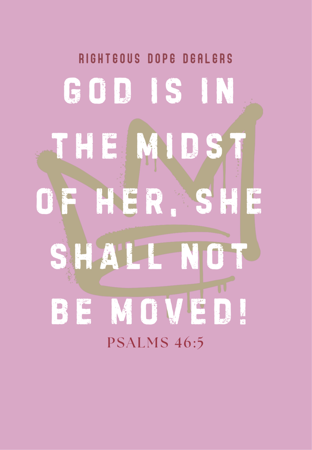 PINK “HOLY COLLECTION” WOMEN