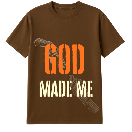 “Brown God Made Me” Unisex T-Shirt