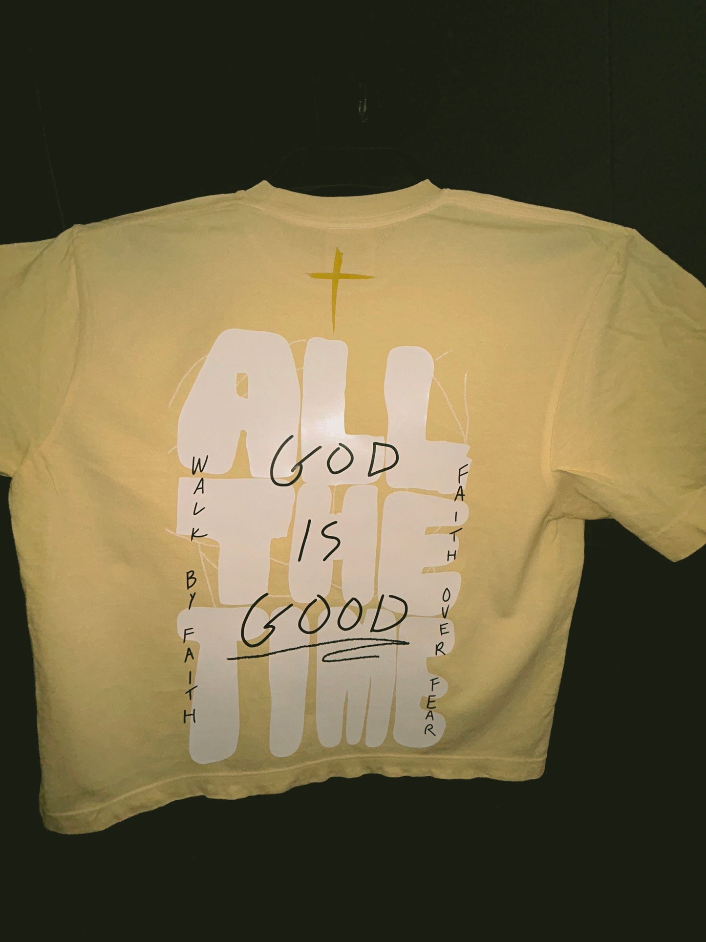 “SUN KISSED” CHOSEN COLLECTION” (WOMENS CROP TEE)