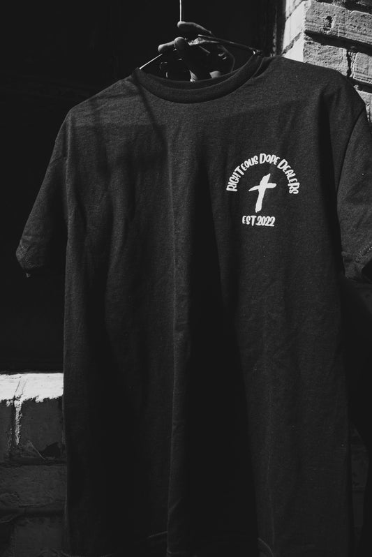 Black "Righteous Living" Short Sleeve T-Shirt